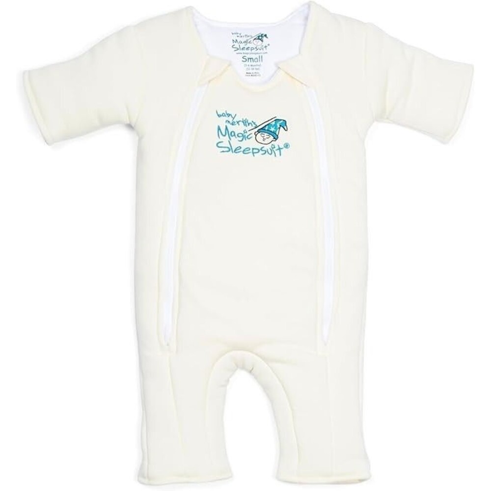 Baby Merlin’s Magic Sleepsuit Cream Size Small 3-6 Months 12-18 lbs Transition